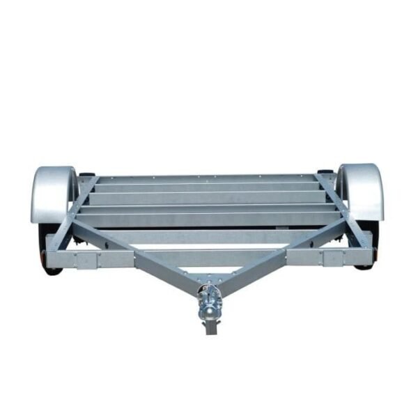 STIRLING, 5ft. x 8ft. Galvalume Kit Trailer w/12in. Wheels, Load Capacity 1250 lb, Deck Length 8 ft, Deck Width 5 ft, Model# 60-096-KO12 - Image 3